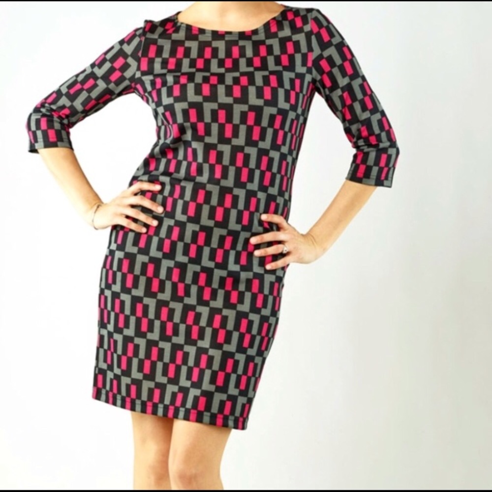 Marissa block style dress XL
